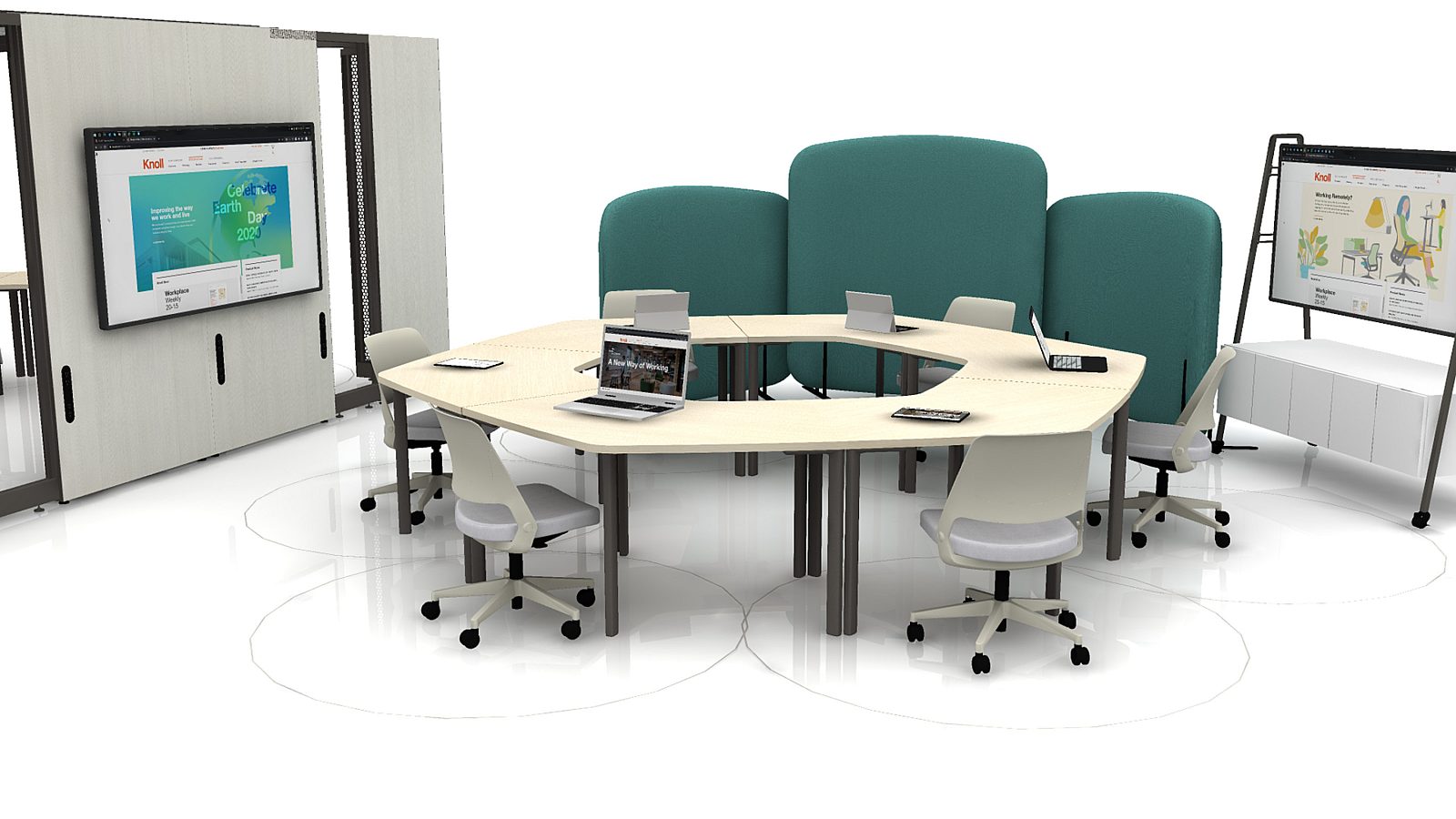 Trellis Islands Collection by Knoll® SLBase